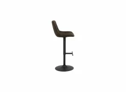 Barstoelen|Barstoel ZH65-86cm - stof - antraciet