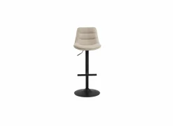 Barstoel ZH65-86cm - stof - beige- Barstoelen