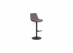 Barstoel ZH65-86cm - stof - bruin- Barstoelen