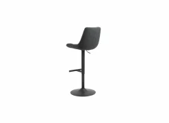 Barstoel ZH65-86cm - stof - donkergrijs- Barstoelen
