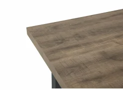 Bartafel 150x90cm - decor - bruin & zwart- Bartafels & Hoge Tafels|Bartafels & Hoge Tafels