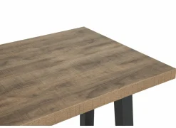 Bartafel 150x90cm - decor - bruin & zwart- Bartafels & Hoge Tafels|Bartafels & Hoge Tafels