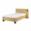 Bed Clara 90x200cm - melamine - golden oak- Eenpersoonsbedden|Eenpersoonsbedden
