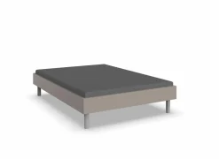 Tweepersoonsbedden|Bed Easy 140x200cm - decor - sahara grijs