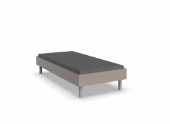 Eenpersoonsbedden|Eenpersoonsbedden|Bed Easy 100x200cm - decor - sahara grijs