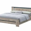 Tweepersoonsbedden|Bed Elvira 180x200cm - decor - canada oak