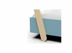 Bed Lodge 90x200cm - MDF - blauw- Eenpersoonsbedden|Eenpersoonsbedden