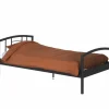 Bed Me 90x200cm - metaal - zwart- Eenpersoonsbedden|Eenpersoonsbedden
