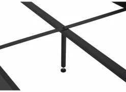 Bed Me 90x200cm - metaal - zwart- Eenpersoonsbedden|Eenpersoonsbedden