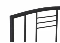 Bed Me 90x200cm - metaal - zwart- Eenpersoonsbedden|Eenpersoonsbedden