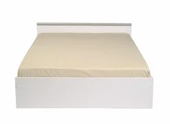 Bed Nashville 140x200cm - decor - wit met opbergruimte- Tweepersoonsbedden