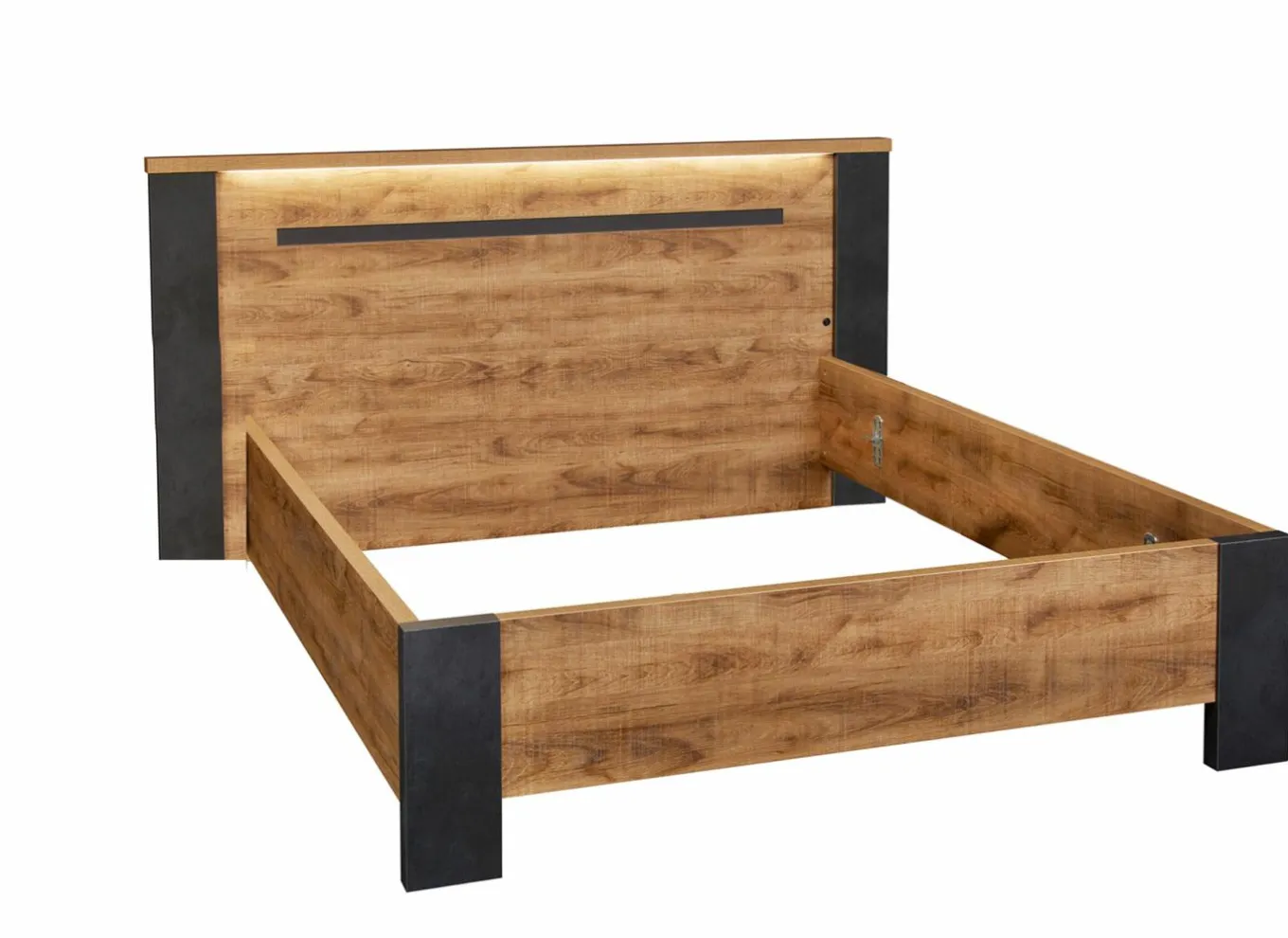 Tweepersoonsbedden|Bed Pauline 140x200cm - decor - tropix