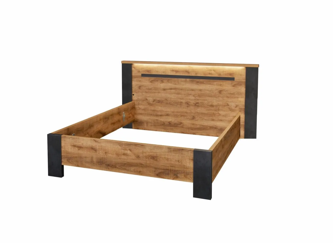 Tweepersoonsbedden|Bed Pauline 140x200cm - decor - tropix