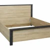 Bed Phaedra 140x200cm - decor - Franse eik & nox- Tweepersoonsbedden
