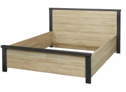 Bed Phaedra 140x200cm - decor - Franse eik & nox- Tweepersoonsbedden