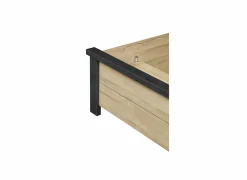 Bed Phaedra 140x200cm - decor - Franse eik & nox- Tweepersoonsbedden