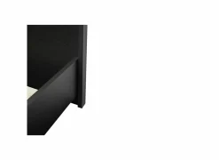 Bed Rosie 180x200cm - melamine - nox zwart- Tweepersoonsbedden