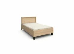 Bed Tessa 120x200cm - melamine - zand eik- Eenpersoonsbedden|Eenpersoonsbedden
