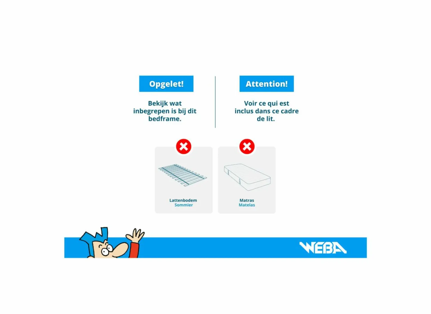 Bed Tessa 120x200cm - melamine - zand eik- Eenpersoonsbedden|Eenpersoonsbedden