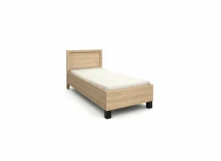 Eenpersoonsbedden|Eenpersoonsbedden|Bed Tessa  90x200cm - melamine - zand eik
