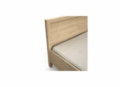 Tweepersoonsbedden|Bed Tessa 180x200cm - melamine - zand eik