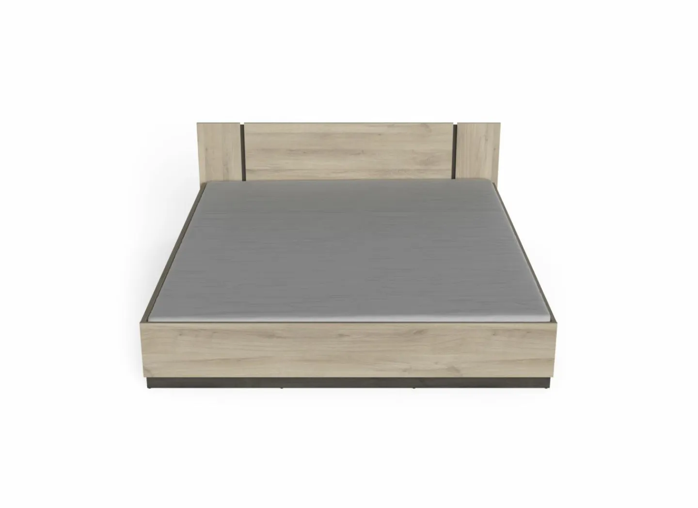 Bed Watson 180x200cm - decor - kronberg & waterford eik- Tweepersoonsbedden