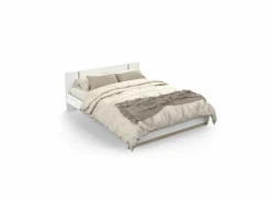Tweepersoonsbedden|Bed Watson 160x200cm - decor - kronberg eik & wit