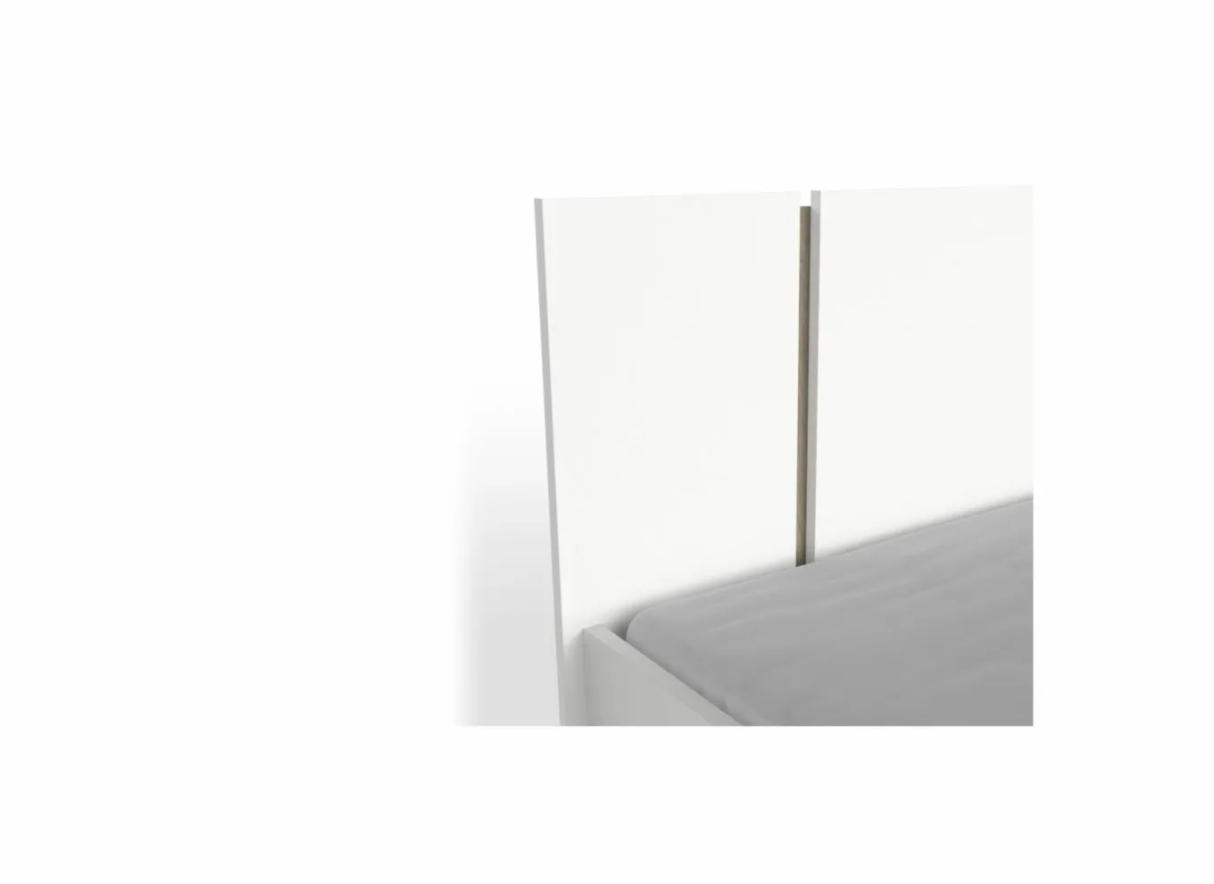 Tweepersoonsbedden|Bed Watson 180x200cm - decor - kronberg eik & wit