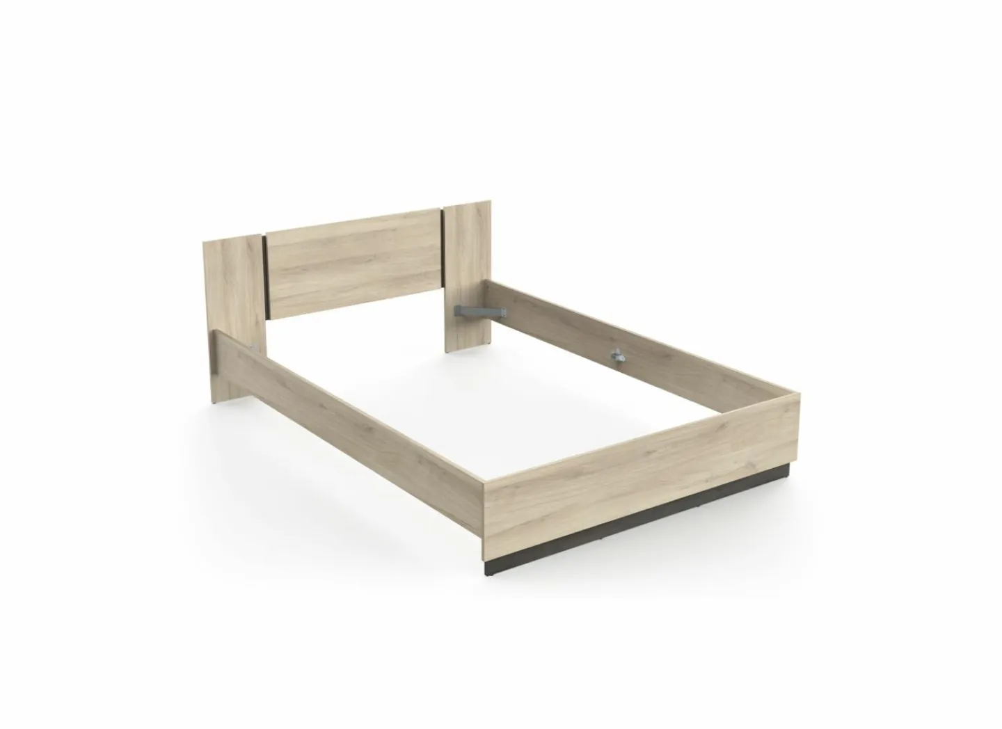 Bed Watson 140x200cm - decor - kronberg & waterford eik- Tweepersoonsbedden