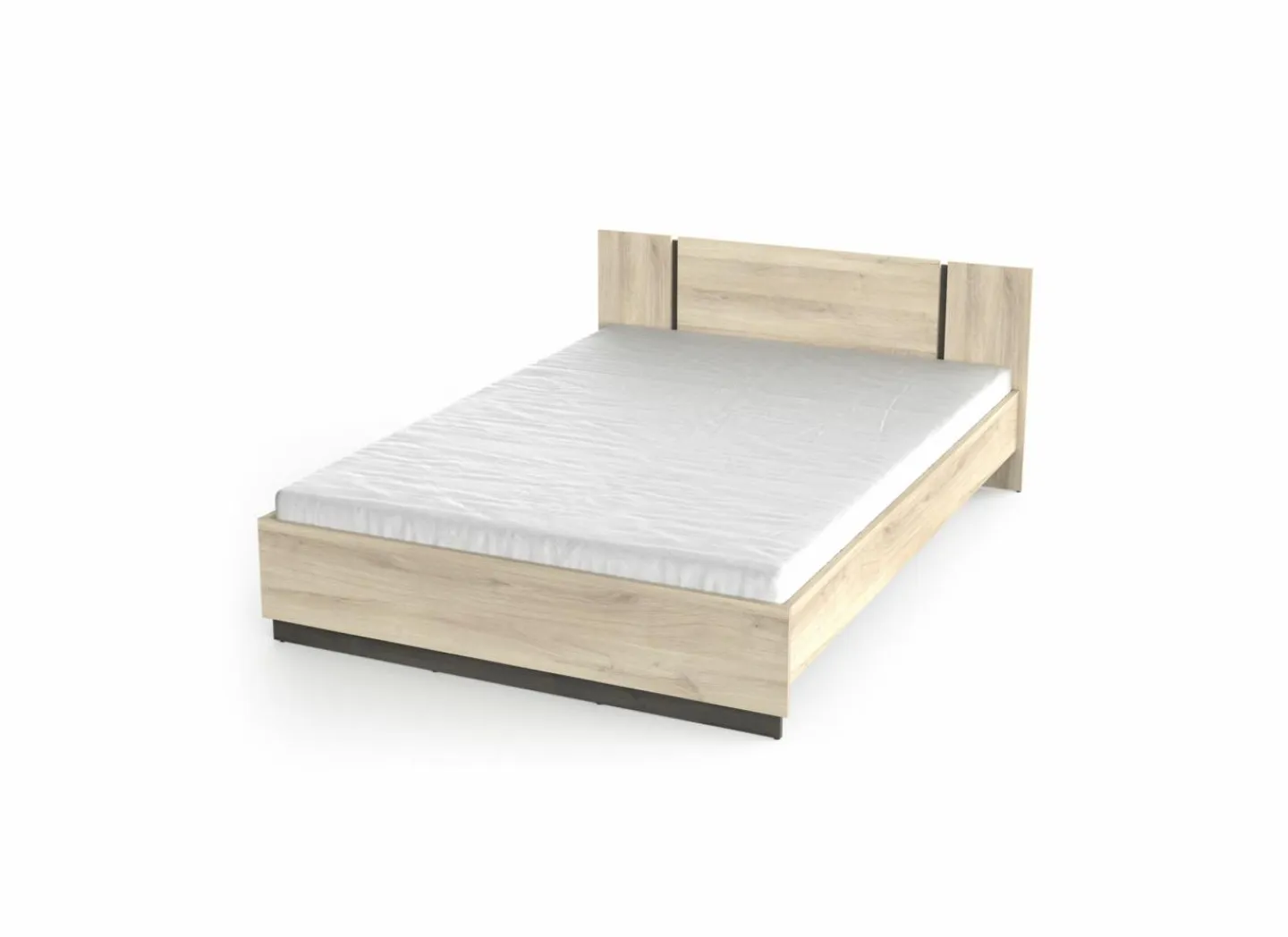 Bed Watson 140x200cm - decor - kronberg & waterford eik- Tweepersoonsbedden