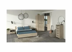 Bed Watson 140x200cm - decor - kronberg & waterford eik- Tweepersoonsbedden