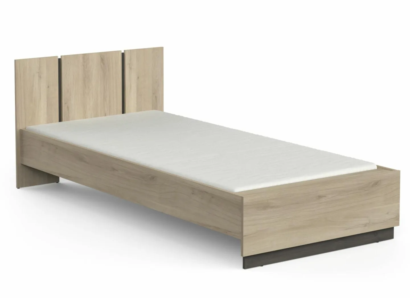 Bed Watson 90x200cm - decor - kronberg eik & waterford eik- Eenpersoonsbedden|Eenpersoonsbedden