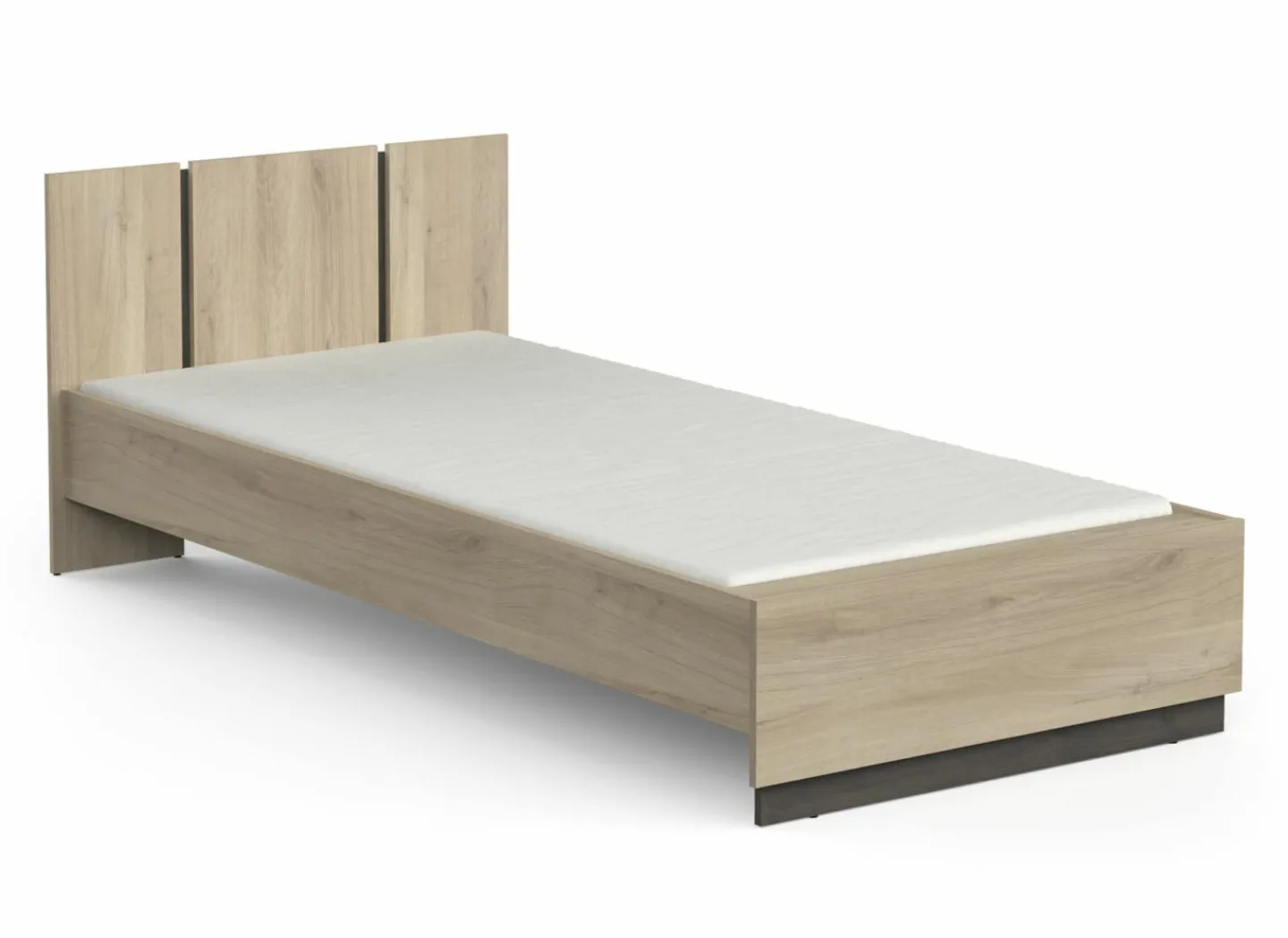 Bed Watson 90x200cm - decor - kronberg eik & waterford eik- Eenpersoonsbedden|Eenpersoonsbedden