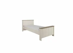 Bed 90x200cm - decor - lariks & cristal oak- Eenpersoonsbedden|Eenpersoonsbedden