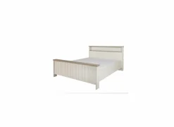Bed 160x200cm - decor - lariks & cristal oak- Tweepersoonsbedden