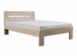 Eenpersoonsbedden|Compleet Bed|Bed 90x200cm - decor - sonoma met matras en bodem
