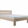 Bed 120x200cm - decor - sonoma met matras en bodem- Eenpersoonsbedden|Compleet Bed