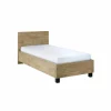 Bed 90x200cm - melamine - golden oak- Eenpersoonsbedden|Eenpersoonsbedden