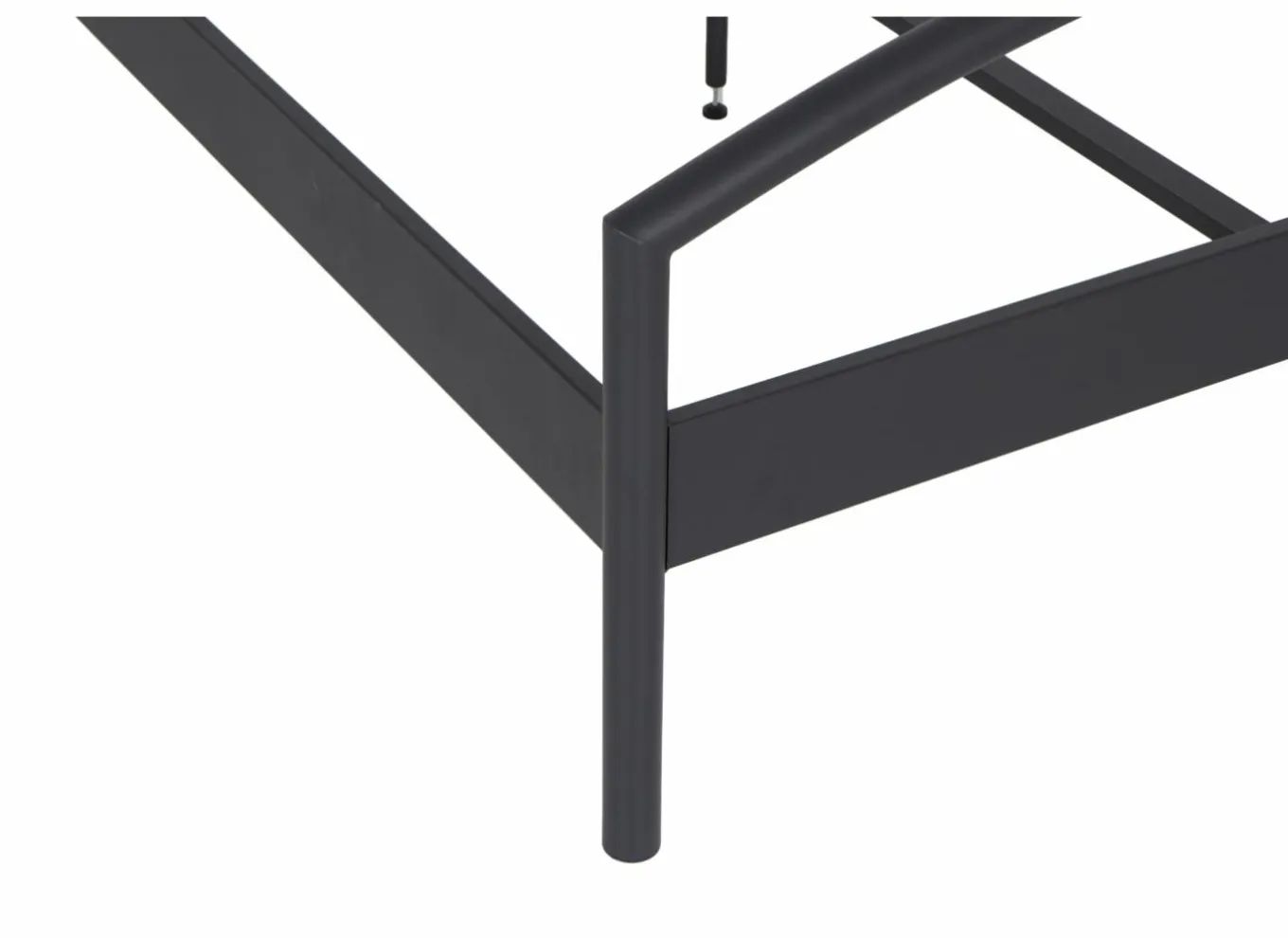 Tweepersoonsbedden|Bed You 140x200cm - metaal - zwart