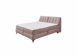 Bedbox Atlantis 180x200cm - stof - flamingo met opbergruimte- Compleet Bed|Boxsprings