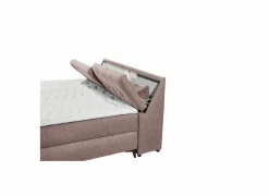 Bedbox Atlantis 180x200cm - stof - flamingo met opbergruimte- Compleet Bed|Boxsprings