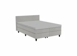 Bedbox BOX53 140x200cm - stof - taupe- Tweepersoonsbedden|Boxsprings