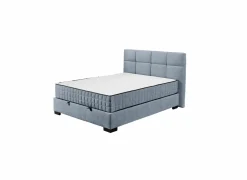 Bedbox Nagol A 140x200cm - stof - blauw met opbergruimte- Compleet Bed|Tweepersoonsbedden