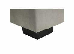 Bedbox Nagol A 160x200cm - stof - zilver met opbergruimte- Compleet Bed|Tweepersoonsbedden