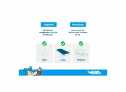 Bedbox Valetta 180x200cm - stof - blauw met opbergruimte- Compleet Bed|Boxsprings