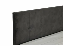 Bedbox Valetta 160x200cm - stof - espresso met opbergruimte- Compleet Bed|Boxsprings