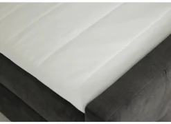 Bedbox Valetta 160x200cm - stof - espresso met opbergruimte- Compleet Bed|Boxsprings