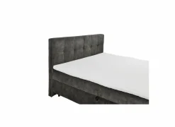Bedbox Valetta 180x200cm - stof - espresso met opbergruimte- Compleet Bed|Boxsprings