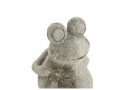 Beeld Frog H23cm- Tuindecoratie|Decoratieve Accessoires