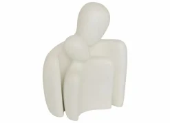Beeld Paar Rima H22,5cm - polystone - wit- Decoratieve Accessoires